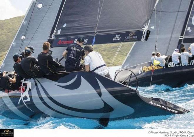 Artemis Racing -  RC44 Virgin Gorda Cup 2014 © RC44 Martinez Studio